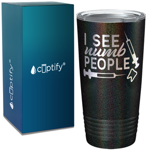 I See Numb People on Dentist 20oz Tumbler