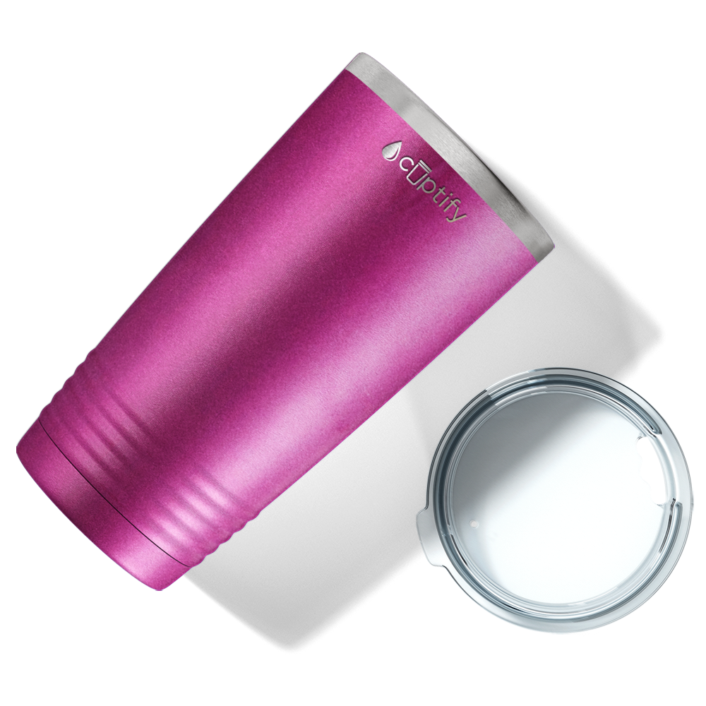 Pink Glitter 20oz Tumbler