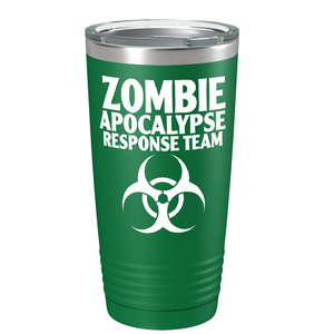 Zombie Apocalypse Response Team on Stainless Steel Zombies Tumbler