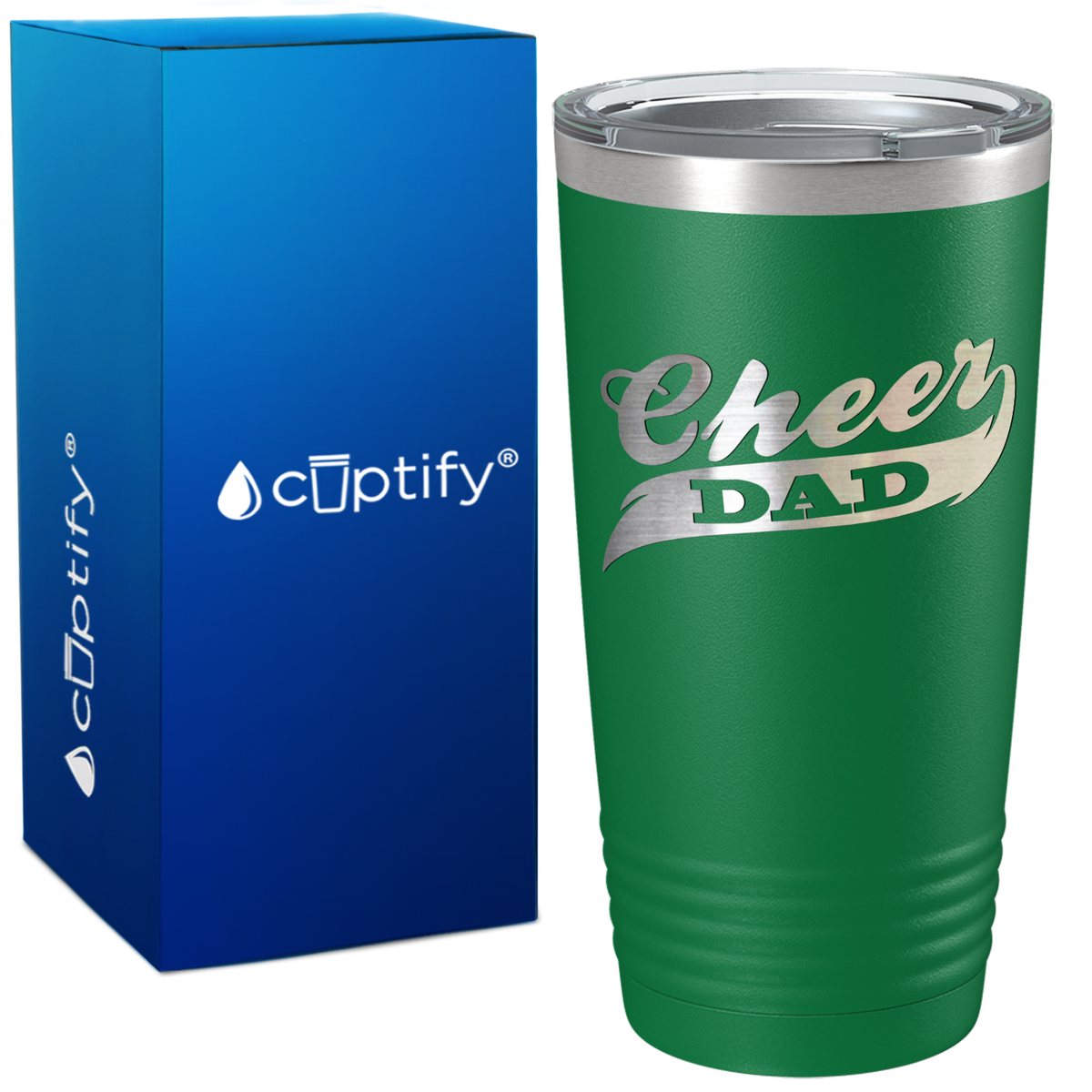 Cheer Dad on 20oz Tumbler