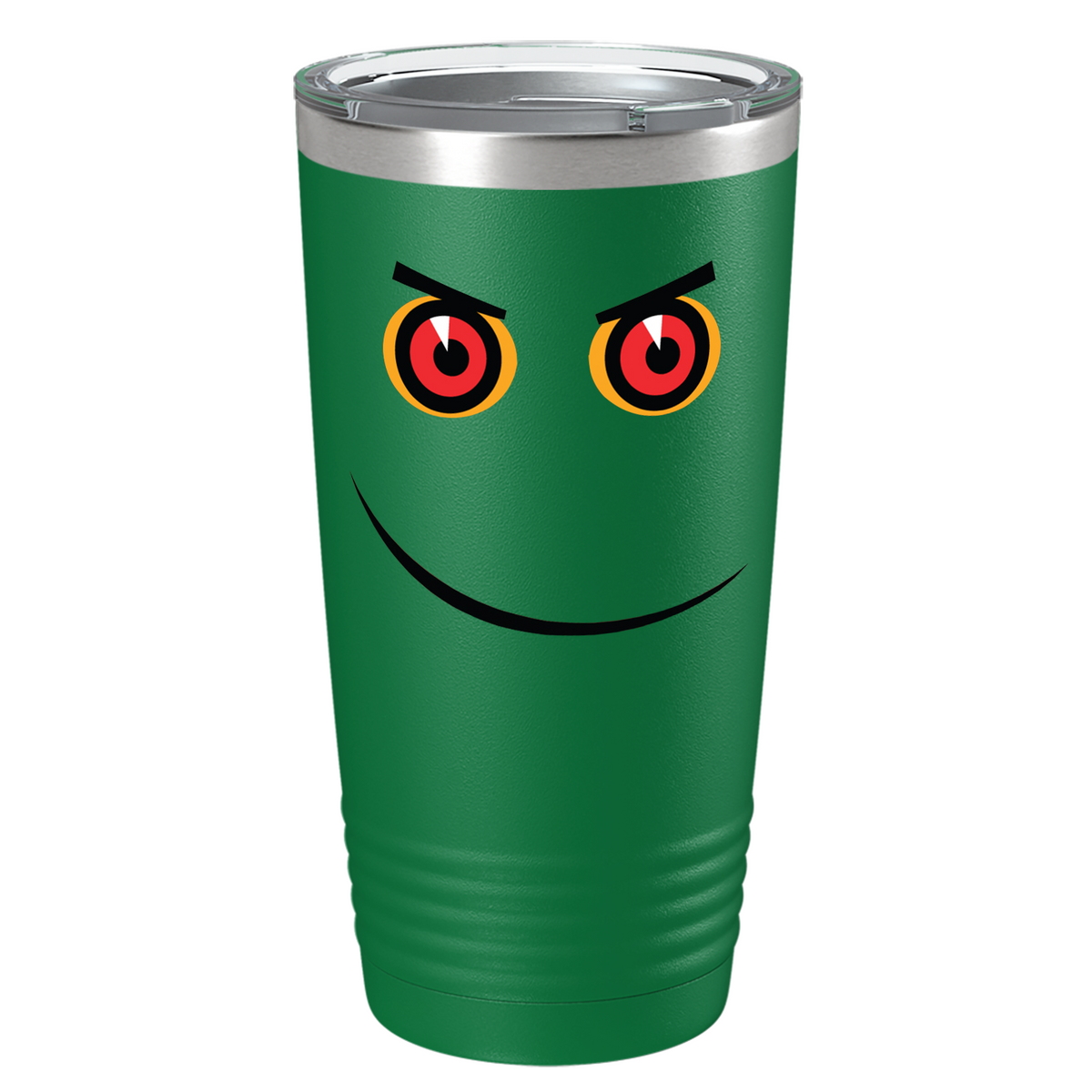Spooky Devil Eye Monster on Stainless Steel Halloween Tumbler