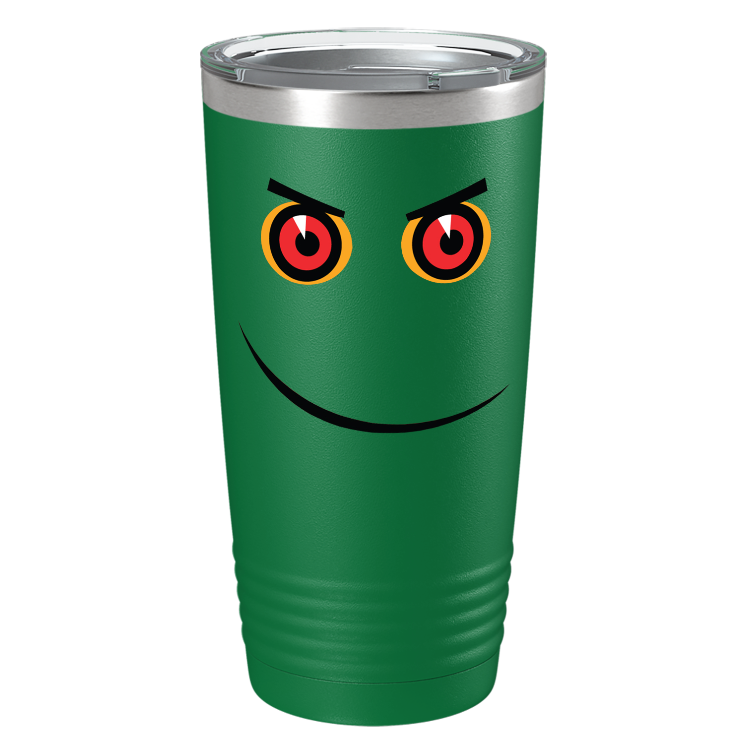 Spooky Devil Eye Monster on Stainless Steel Halloween Tumbler