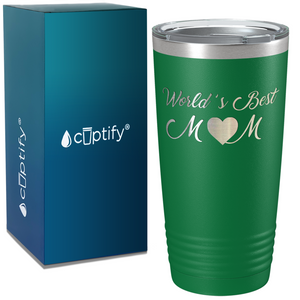 World's Best Mom on Stainless Steel Mom Tumbler