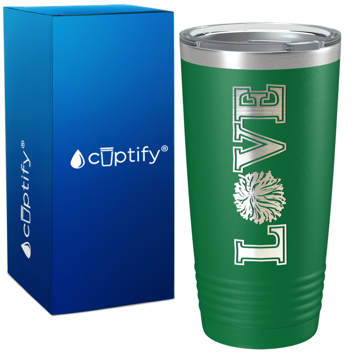 Love Cheer on 20oz Tumbler