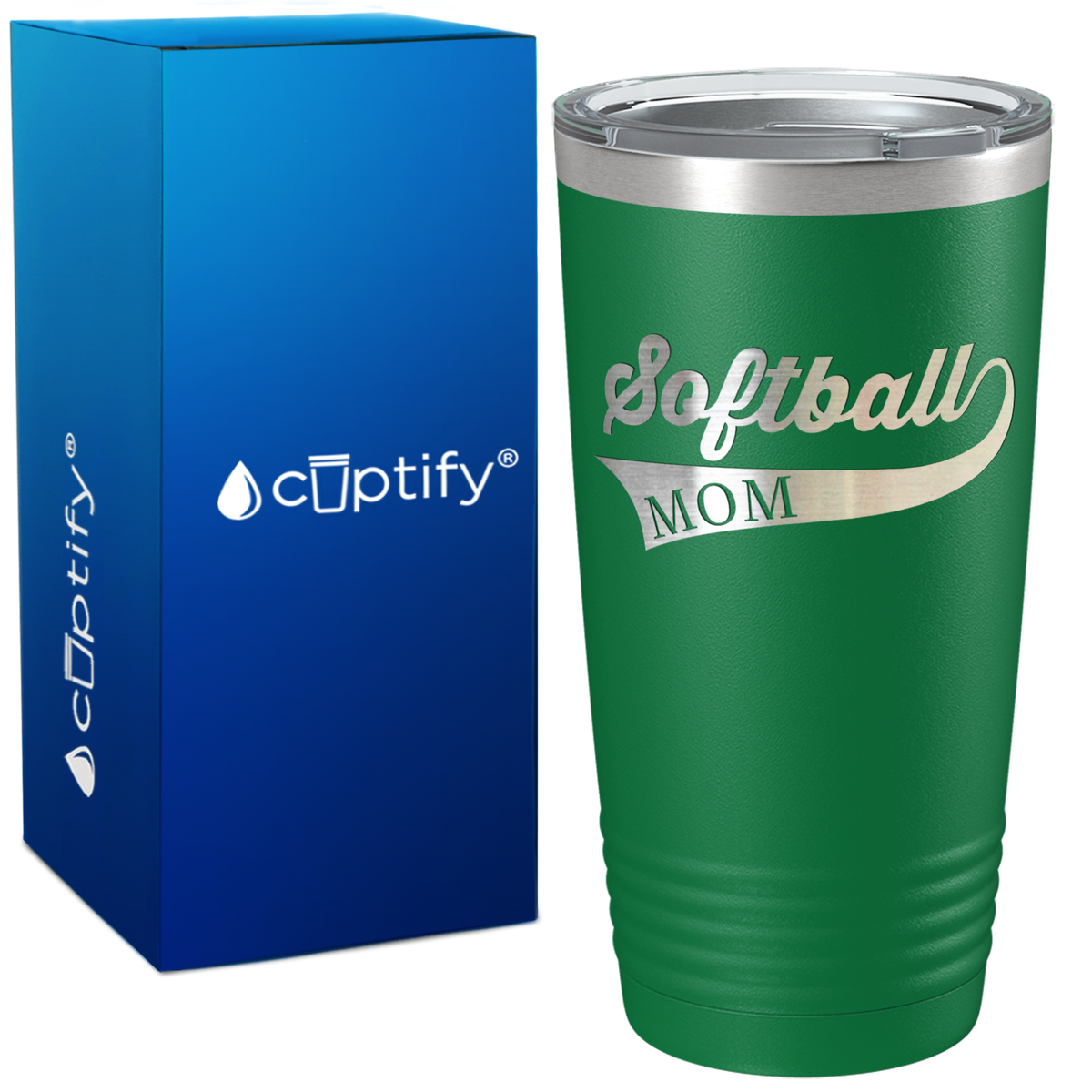 Softball Mom Swish on 20oz Tumbler