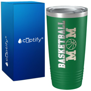 Basketball Mom on 20oz Tumbler