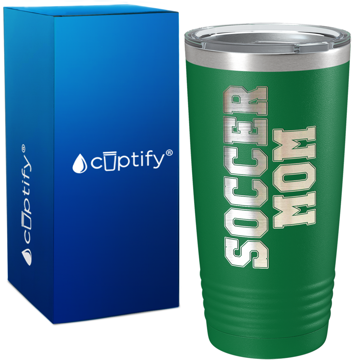 Soccer Mom on 20oz Tumbler