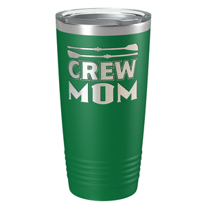 Crew Mom Laser Engraved on Stainless Steel Crew Tumbler