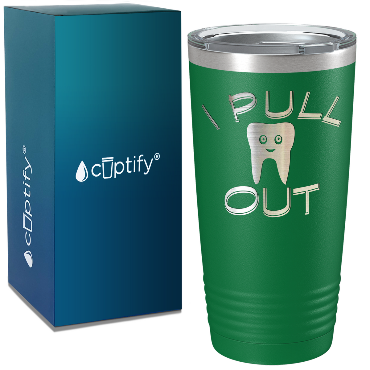 I Pull Out on Dentist 20oz Tumbler