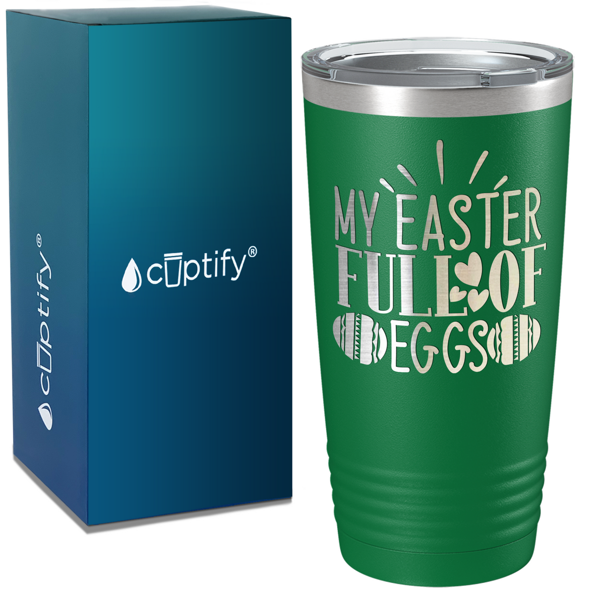 My Easter Full Of Eggs on Easter 20oz Tumbler
