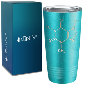 Coffee Molecule on Coffee 20oz Tumbler