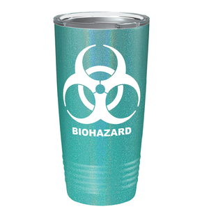 Biohazard on Stainless Steel Zombies Tumbler