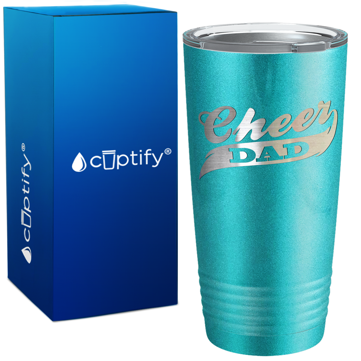 Cheer Dad on 20oz Tumbler