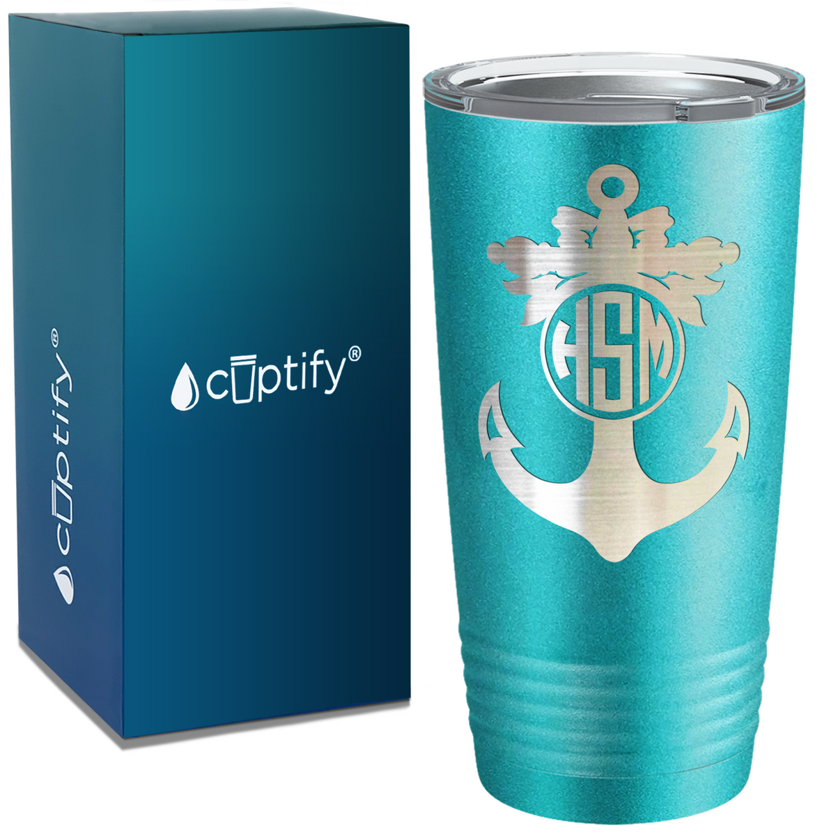 Anchor Monogram 20oz Tumbler