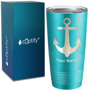 Anchor Silhouette 20oz Tumbler