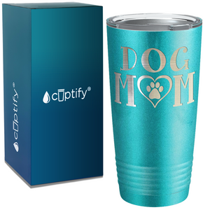 Dog Mom on Mom 20oz Tumbler