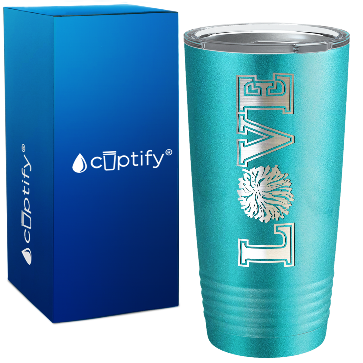 Love Cheer on 20oz Tumbler