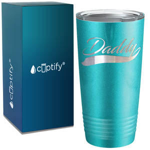 Daddy 2018 on Stainless Steel Dad Tumbler