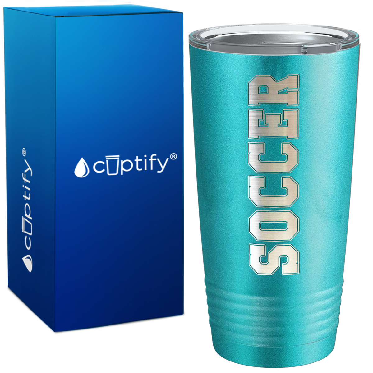 Soccer on 20oz Tumbler