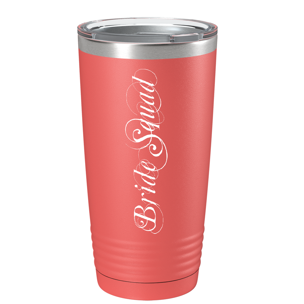 Fancy Bride Squad on Stainless Steel Bridal Shower Tumbler