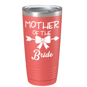 Mother of the Bride on Stainless Steel Bridal Shower Tumbler