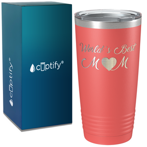 World's Best Mom on Stainless Steel Mom Tumbler