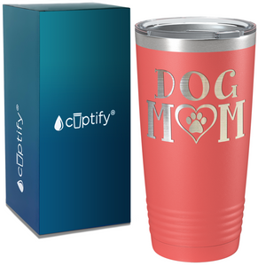 Dog Mom on Mom 20oz Tumbler