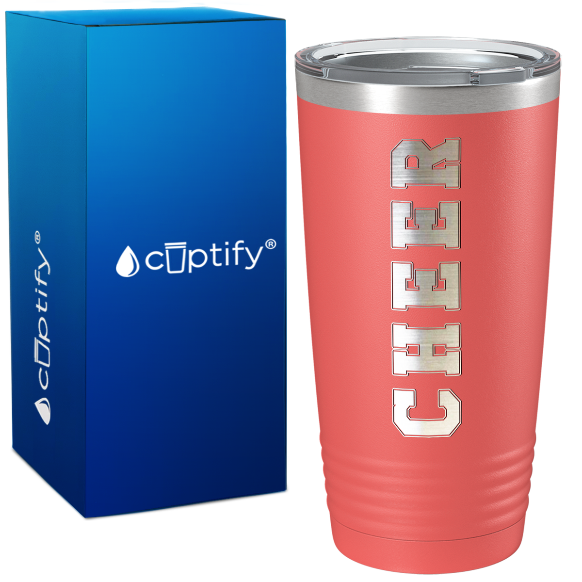 Cheer on 20oz Tumbler