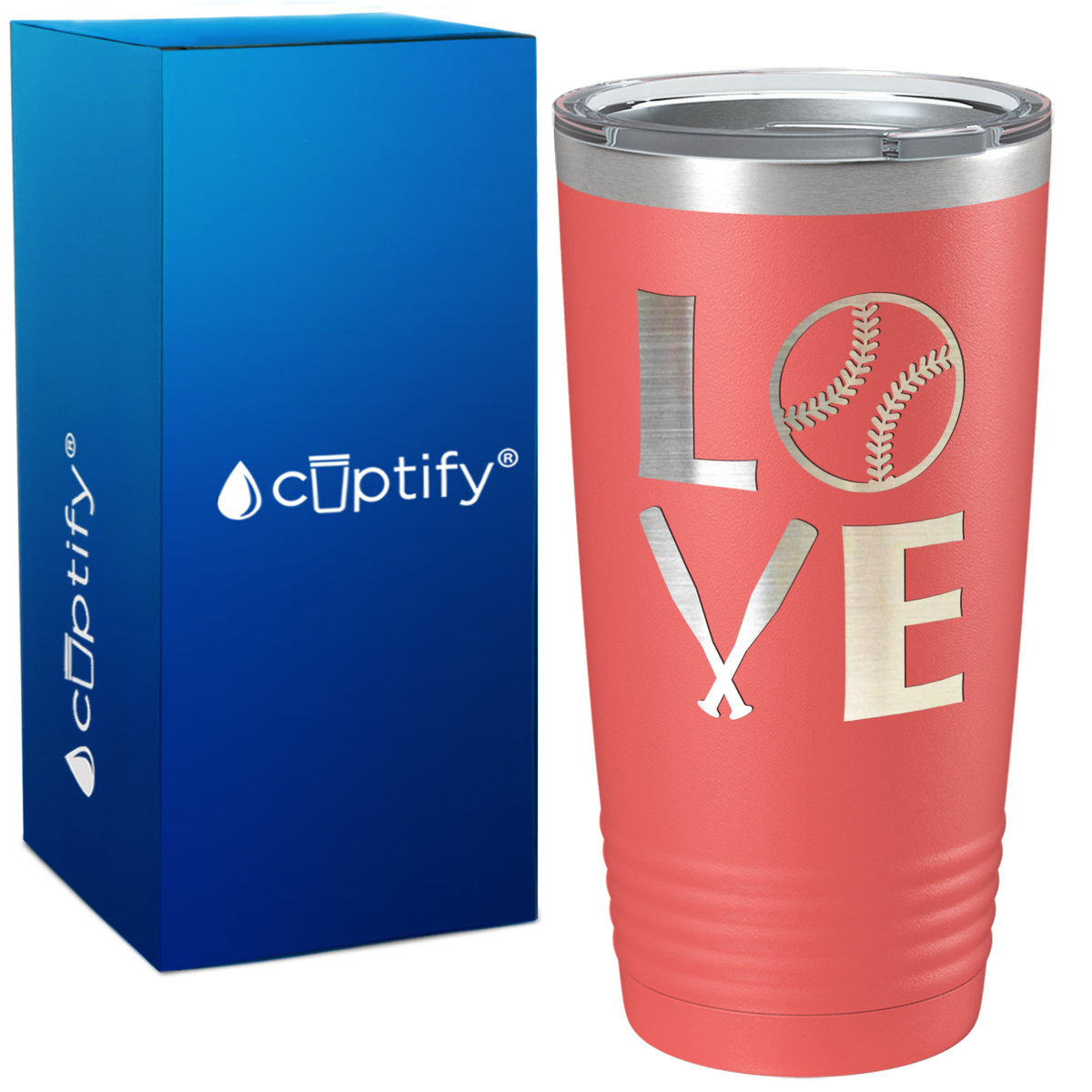 Softball Love on 20oz Tumbler