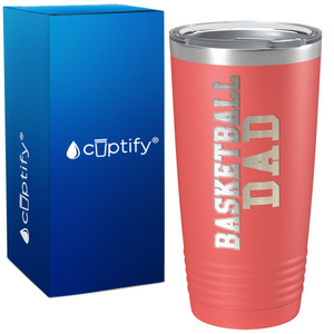 Basketball Dad on 20oz Tumbler