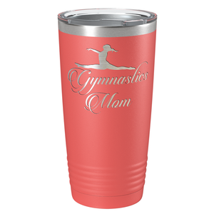 Gymnastics Mom Laser Engraved on Stainless Steel Gymnastics Tumbler