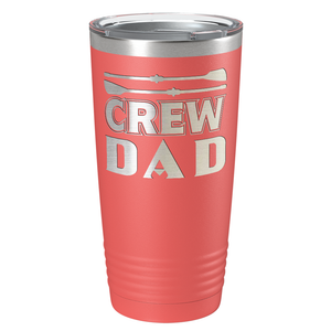 Crew Dad Laser Engraved on Stainless Steel Crew Tumbler