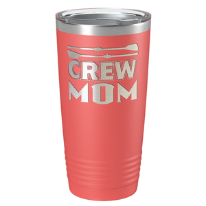 Crew Mom Laser Engraved on Stainless Steel Crew Tumbler