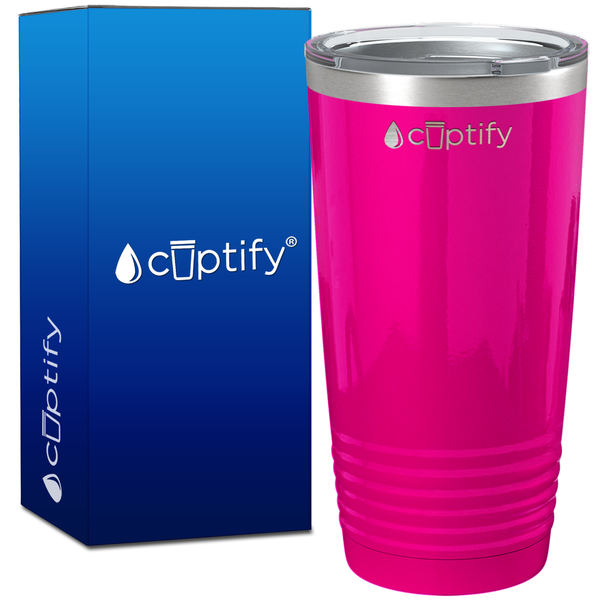 Pink Gloss 20oz Tumbler