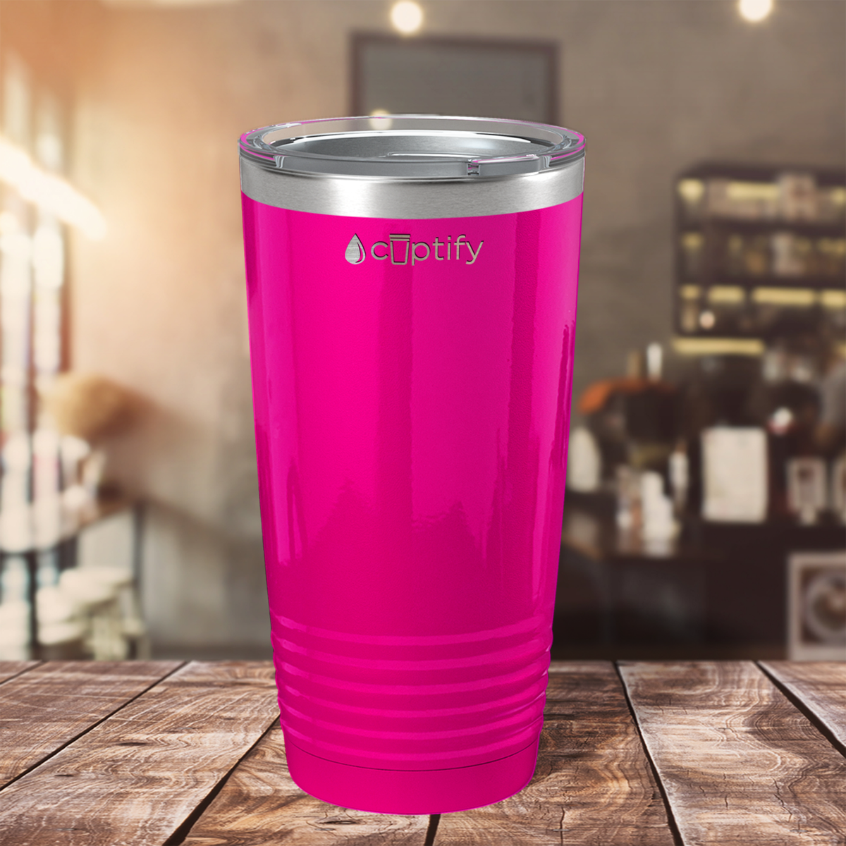 Pink Gloss 20oz Tumbler
