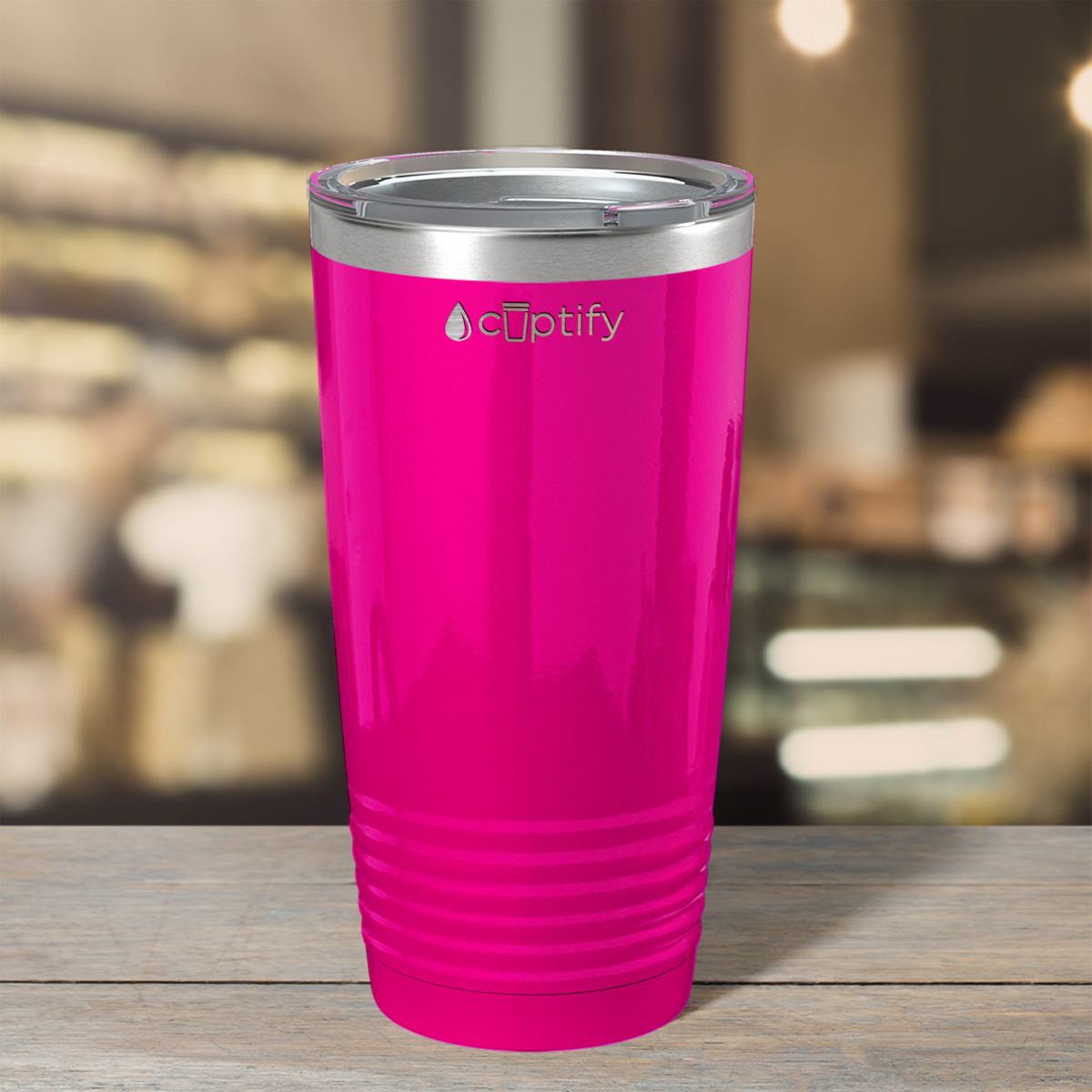 Pink Gloss 20oz Tumbler