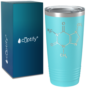 Coffee Molecule on Coffee 20oz Tumbler