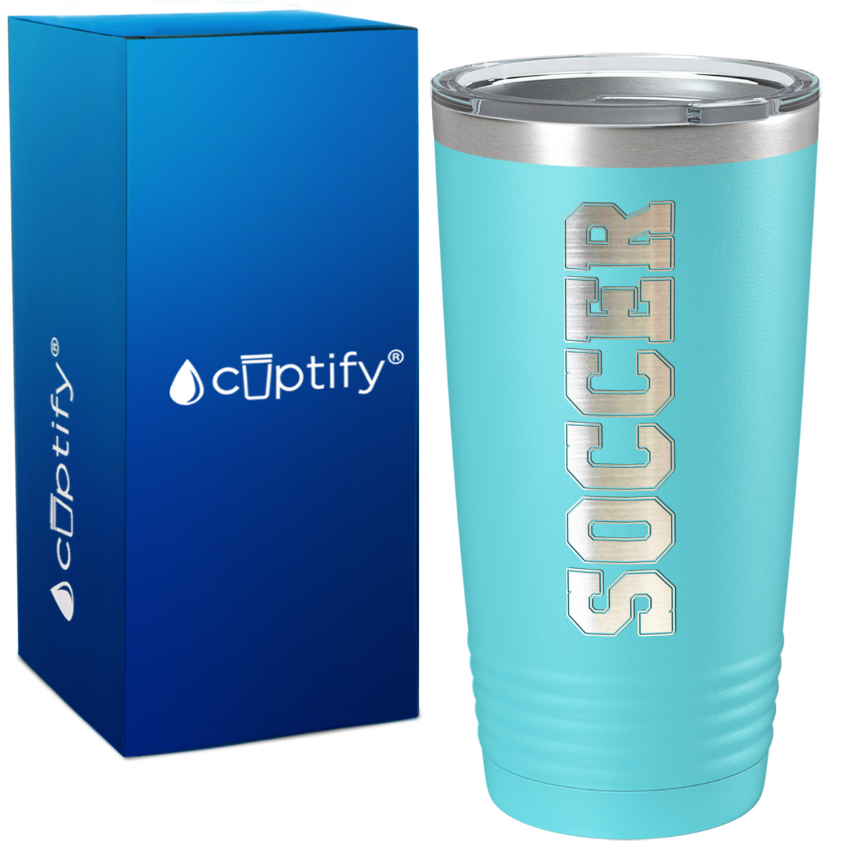 Soccer on 20oz Tumbler