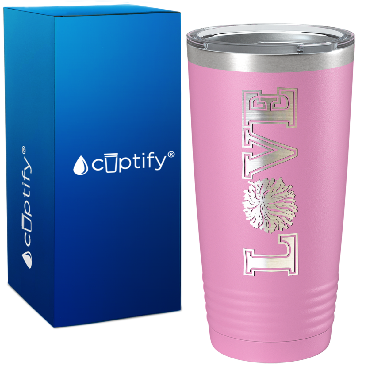 Love Cheer on 20oz Tumbler