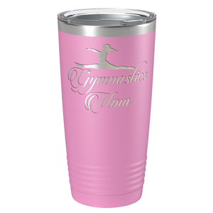 Gymnastics Mom Laser Engraved on Stainless Steel Gymnastics Tumbler