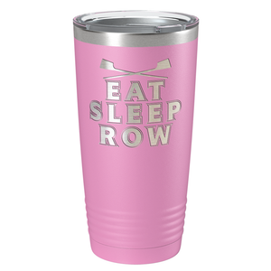 Eat Sleep Row Crew Laser Engraved on Stainless Steel Crew Tumbler