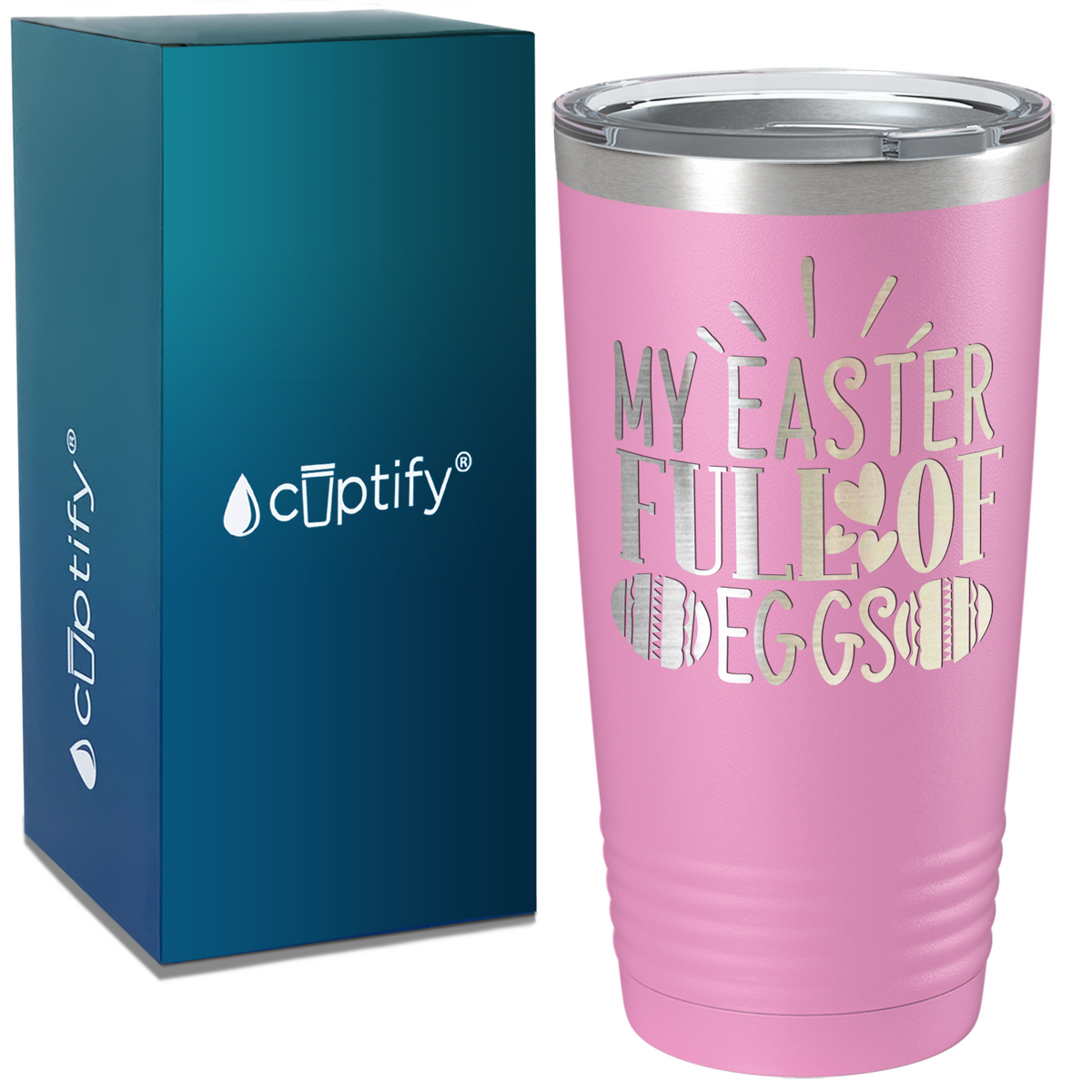 My Easter Full Of Eggs on Easter 20oz Tumbler