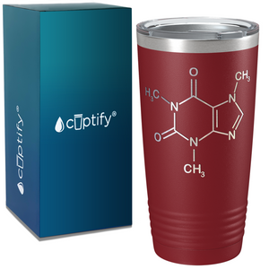 Coffee Molecule on Coffee 20oz Tumbler