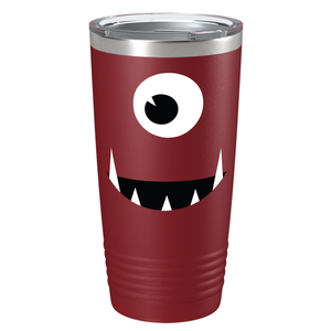 Cute Cyclops on Stainless Steel Halloween Tumbler