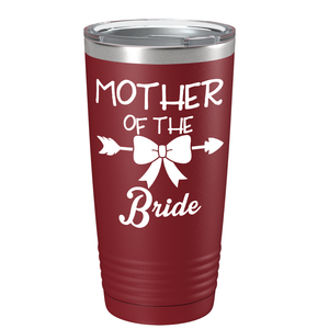 Mother of the Bride on Stainless Steel Bridal Shower Tumbler