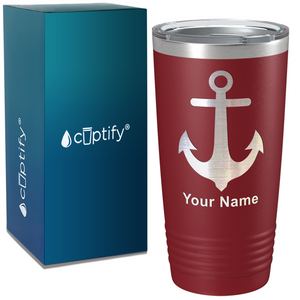 Anchor Silhouette 20oz Tumbler