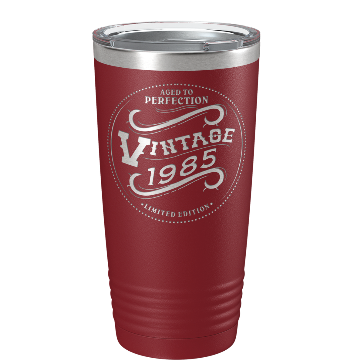 1985 Aged to Perfection Vintage 36th on Stainless Steel Tumbler