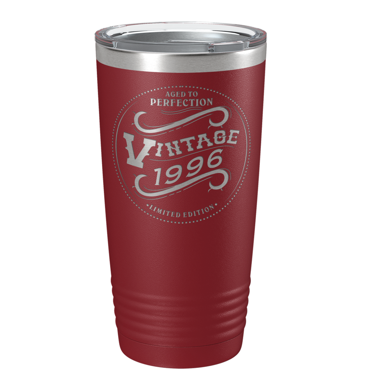 1996 Aged to Perfection Vintage 25th on Stainless Steel Tumbler