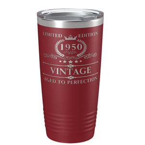 1950 Limited Edition Aged to Perfection 71st on Stainless Steel Tumbler