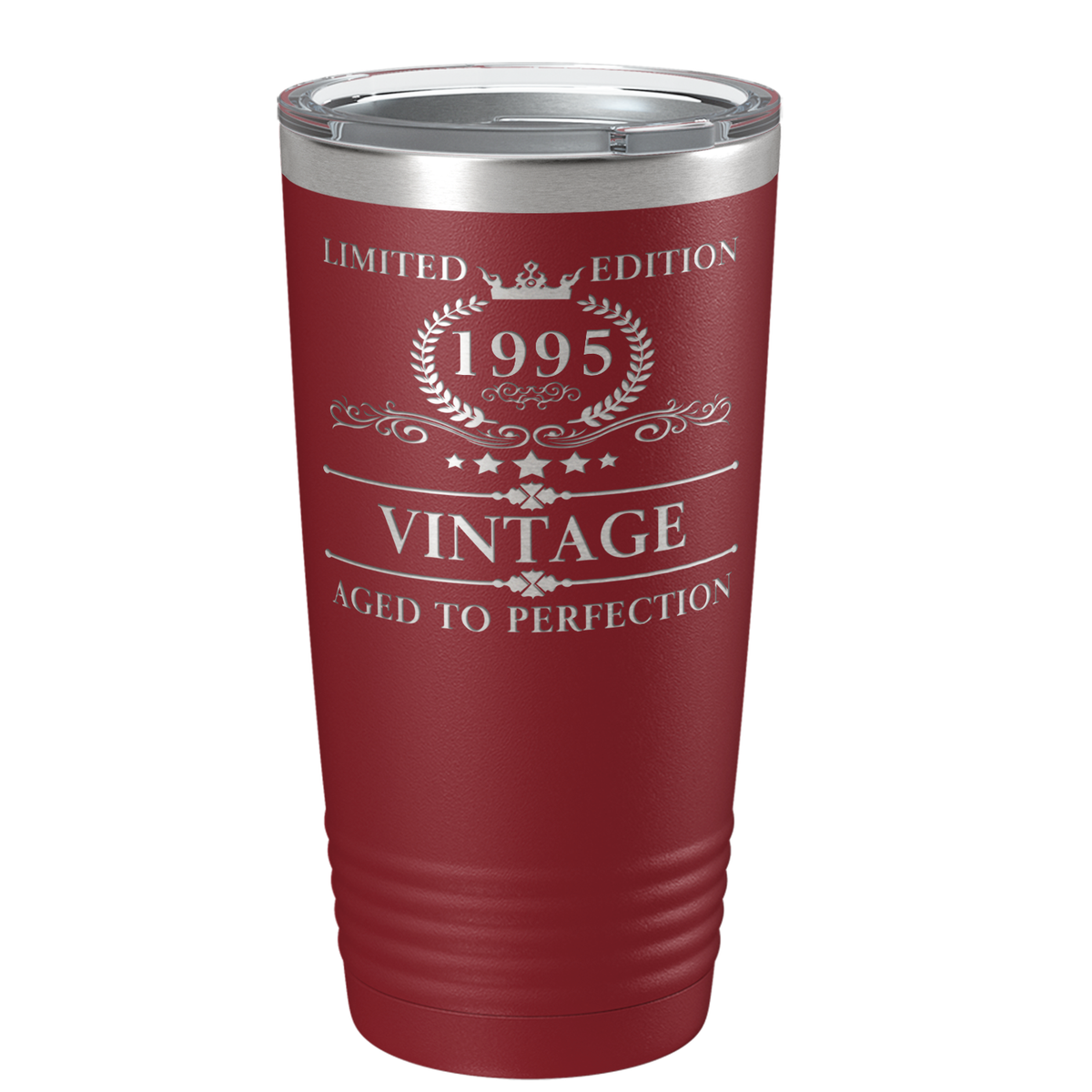 1995 Limited Edition Aged to Perfection 26th on Stainless Steel Tumbler
